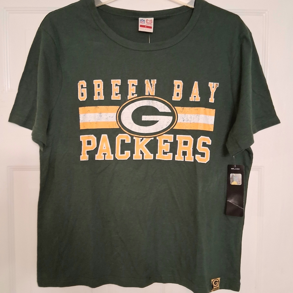 Green Bay Packers Women's Green Short Sleeve Tee